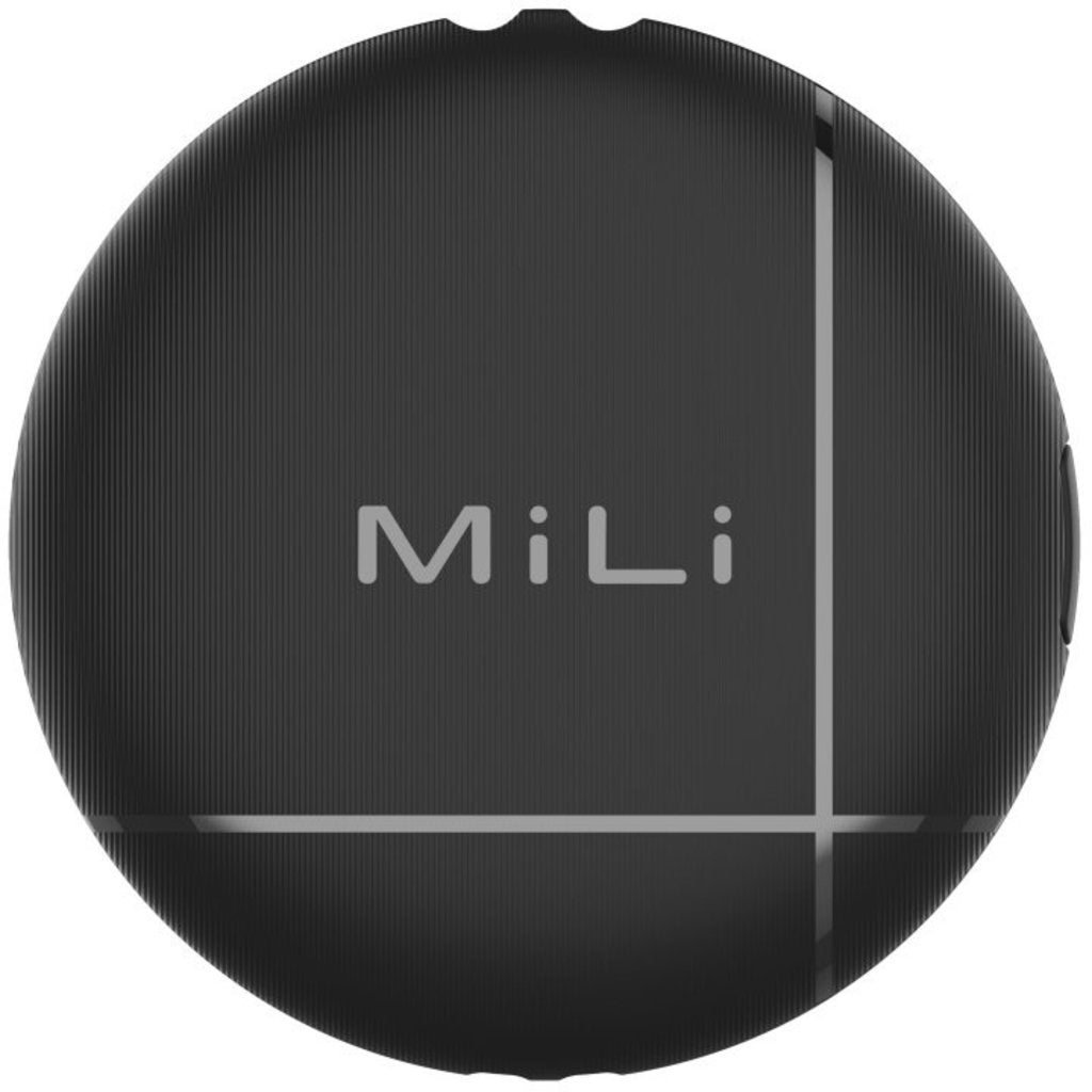 MiLi LiTag Find My Tag iOS - Black - 1 Pack