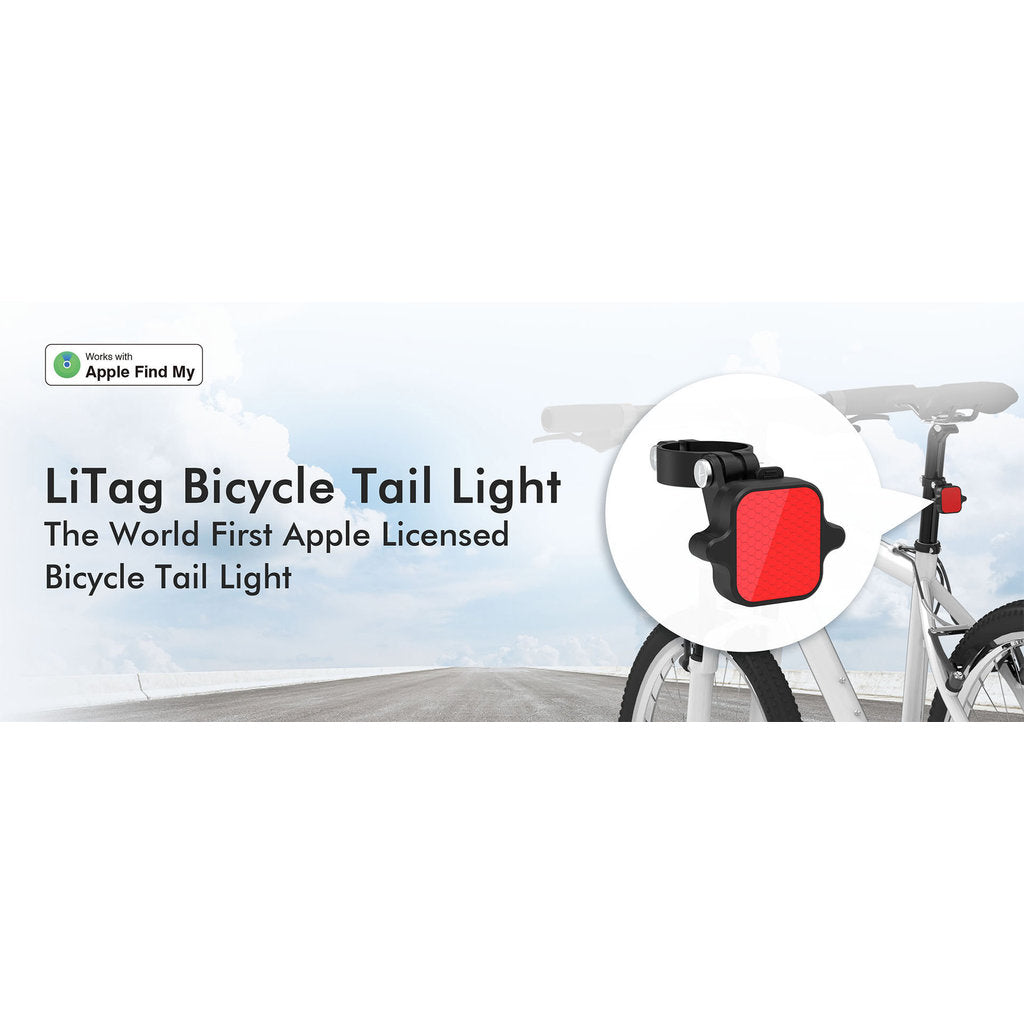 Mili LiTag Fahrradrückstrahler iOS