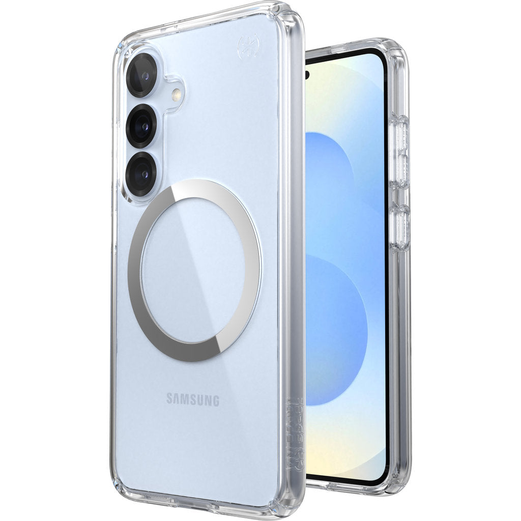 Speck Presidio2 Clear + Magnet Samsung Galaxy S25/S24 - with Microban