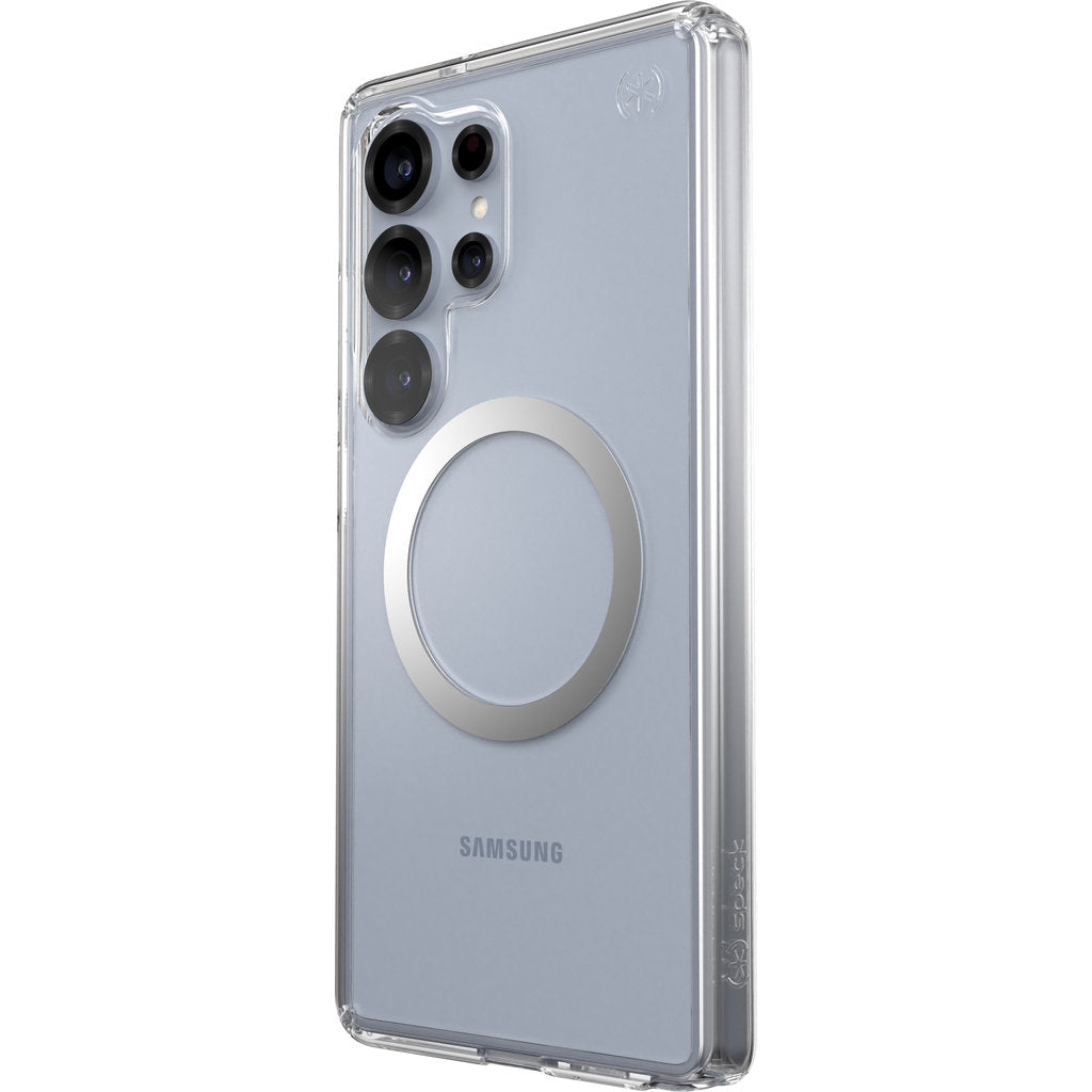 Speck Presidio2 Clear + Magnet Samsung Galaxy S25 Ultra - avec Microban