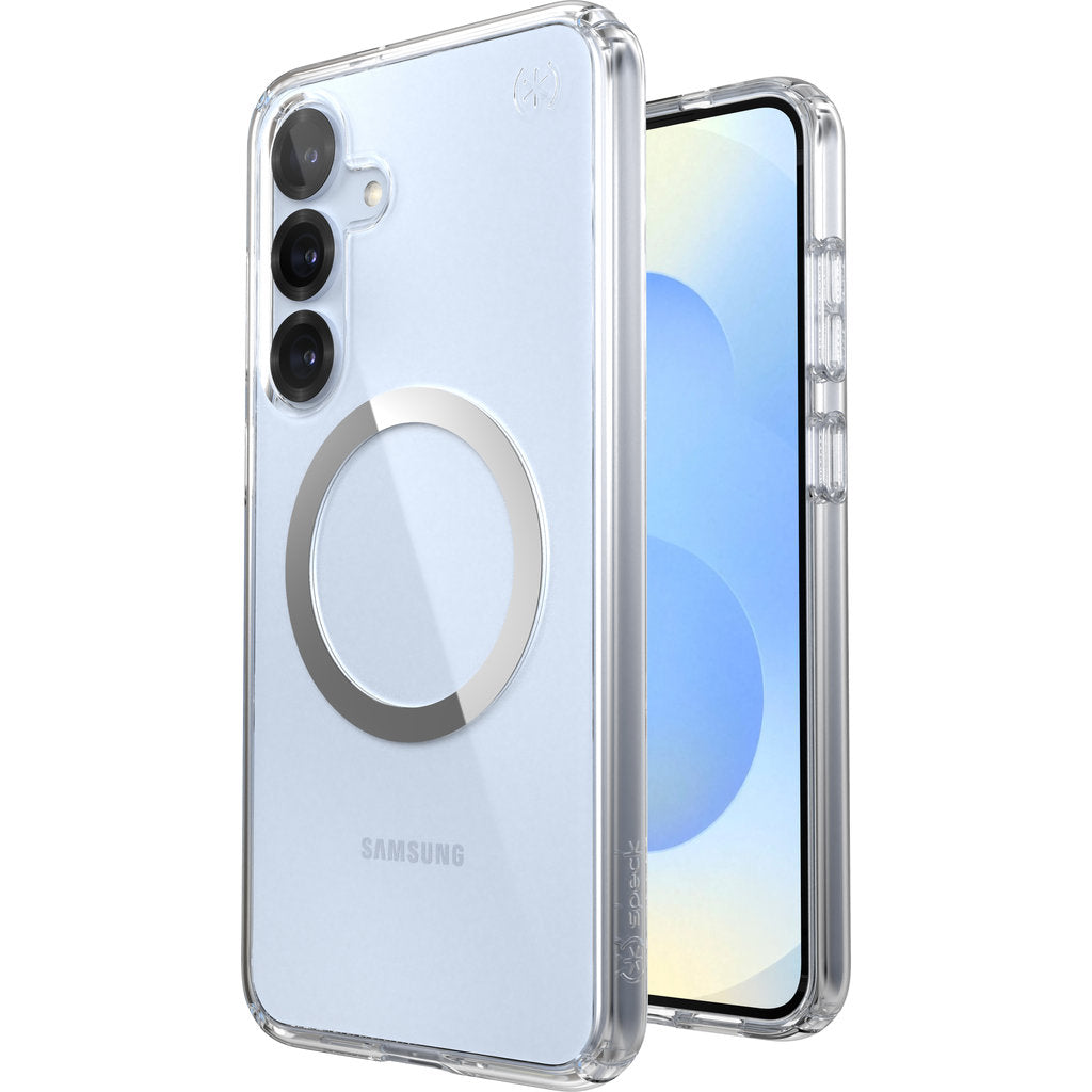 Speck Presidio2 Clear + Magnet Samsung Galaxy S25 Plus - with Microban