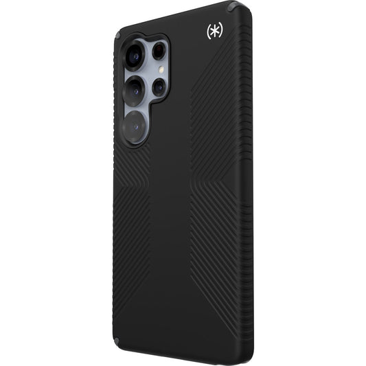 Speck Presidio2 Grip + Magnet Samsung Galaxy S25 Ultra Black - with Microban