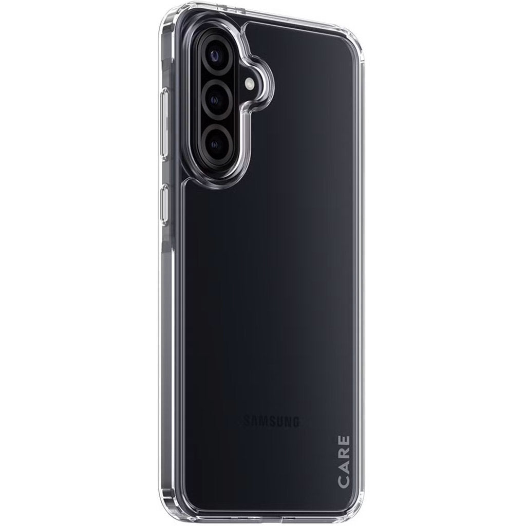 CARE by PanzerGlass Flagship Case Transparent Urban Combat  w. Clear Frame Samsung A36