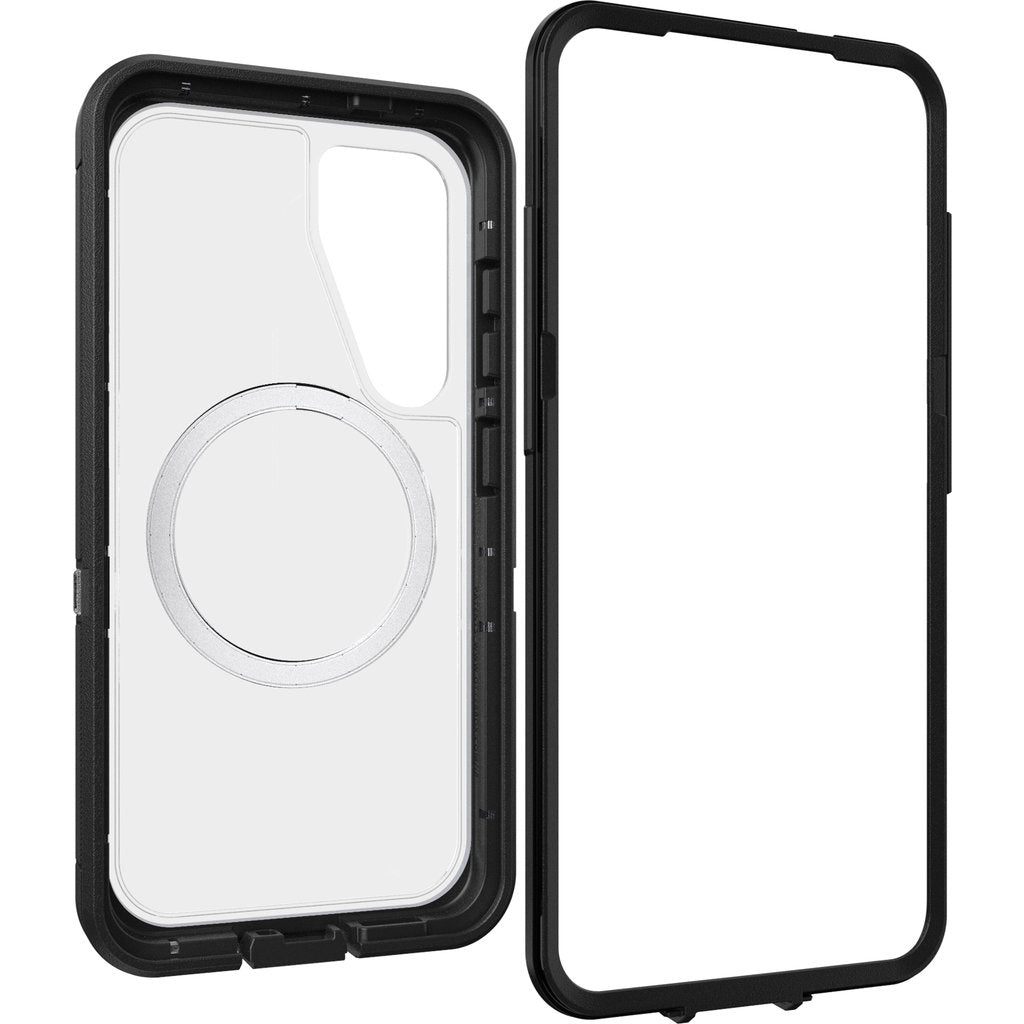 OtterBox Defender XT Magnets Case Samsung Galaxy S25 Clear/Black
