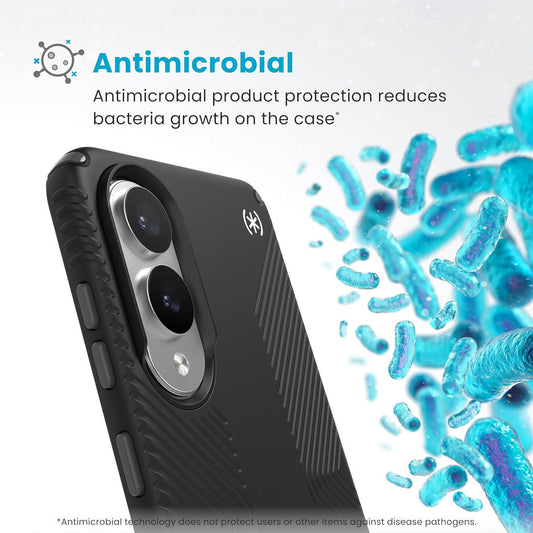 Speck Presidio2 Grip + Magnet Samsung Galaxy S25 Edge Black -  with Microban
