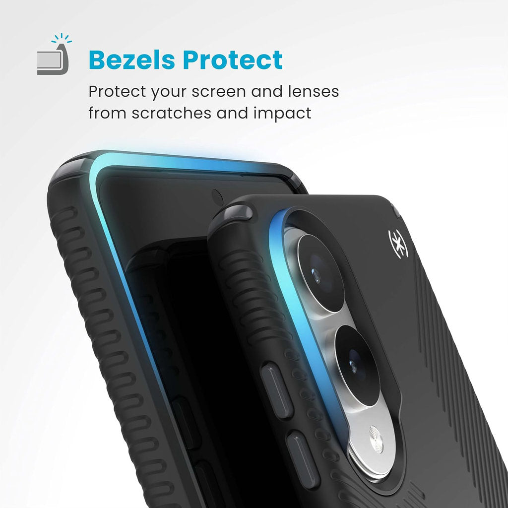 Speck Presidio2 Grip + Magnet Samsung Galaxy S25 Edge Black - mit Microban