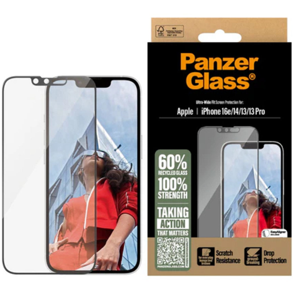 Panzerglass Apple iPhone 17e/16e/14/13/13 Pro - Ultra-Wide Fit