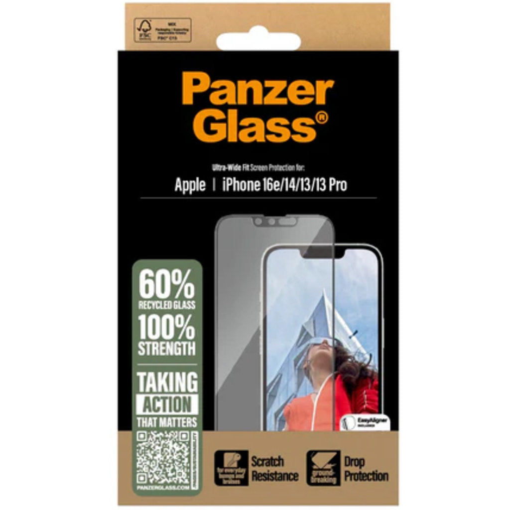 Panzerglass Apple iPhone 17e/16e/14/13/13 Pro - Ultra-Wide Fit