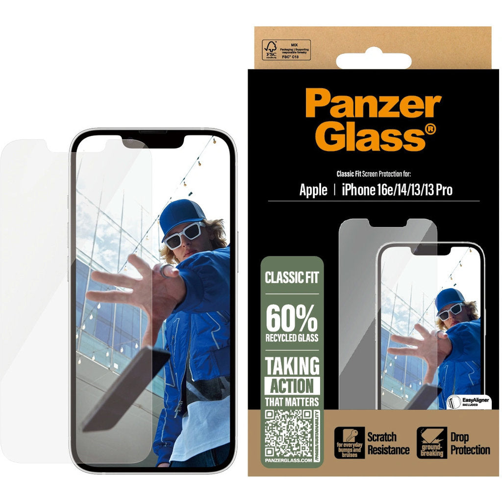 Panzerglass Apple iPhone 17e/16e/14/13/13 Pro - Classic Fit