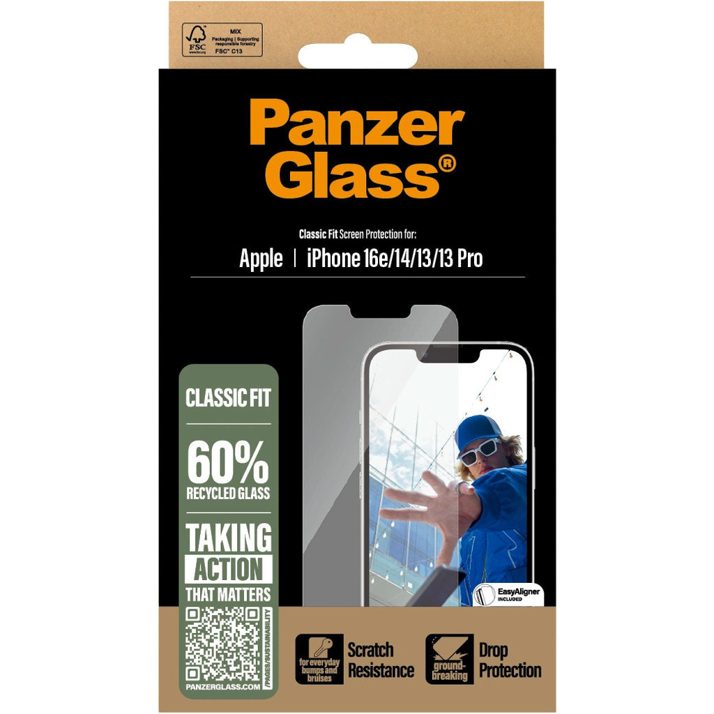 Panzerglass Apple iPhone 17e/16e/14/13/13 Pro - Classic Fit