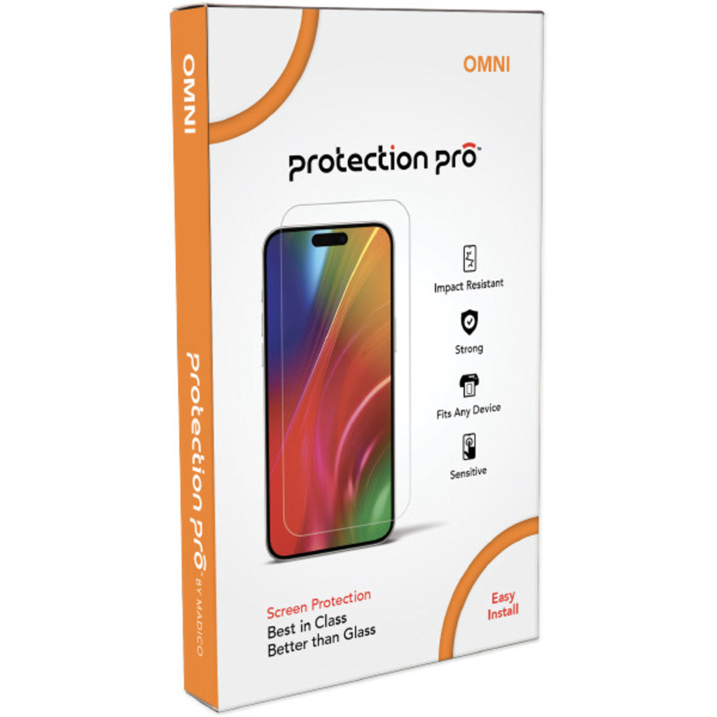 ClearPlex by ProtectionPro Film Omni Small up to 7 inch (25-pack, Dry-install 4-layer)