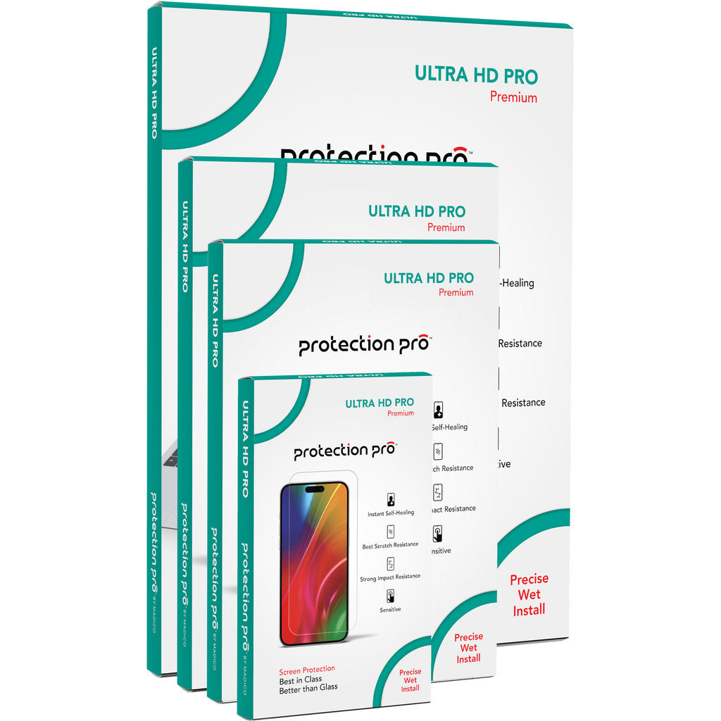 ClearPlex by ProtectionPro Film HD PRO Medium Plus up to 10.9 inch (10-pack)