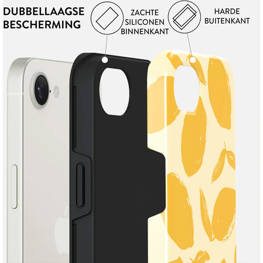 Burga Tough MagSafe Case Apple iPhone 17e/16e - Lemon Tart