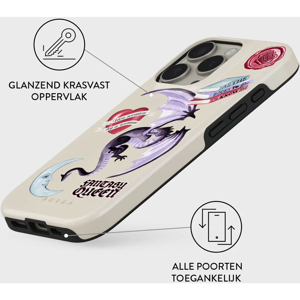 Burga Tough MagSafe Case Apple iPhone 16 Pro - Plot Twister