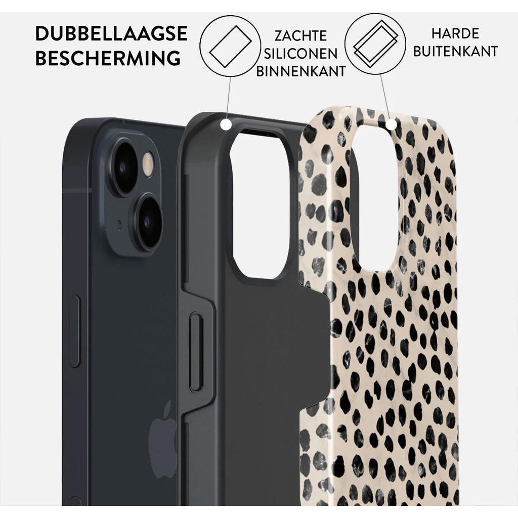 Burga Tough MagSafe Hülle Apple iPhone 15 - Almond Latte