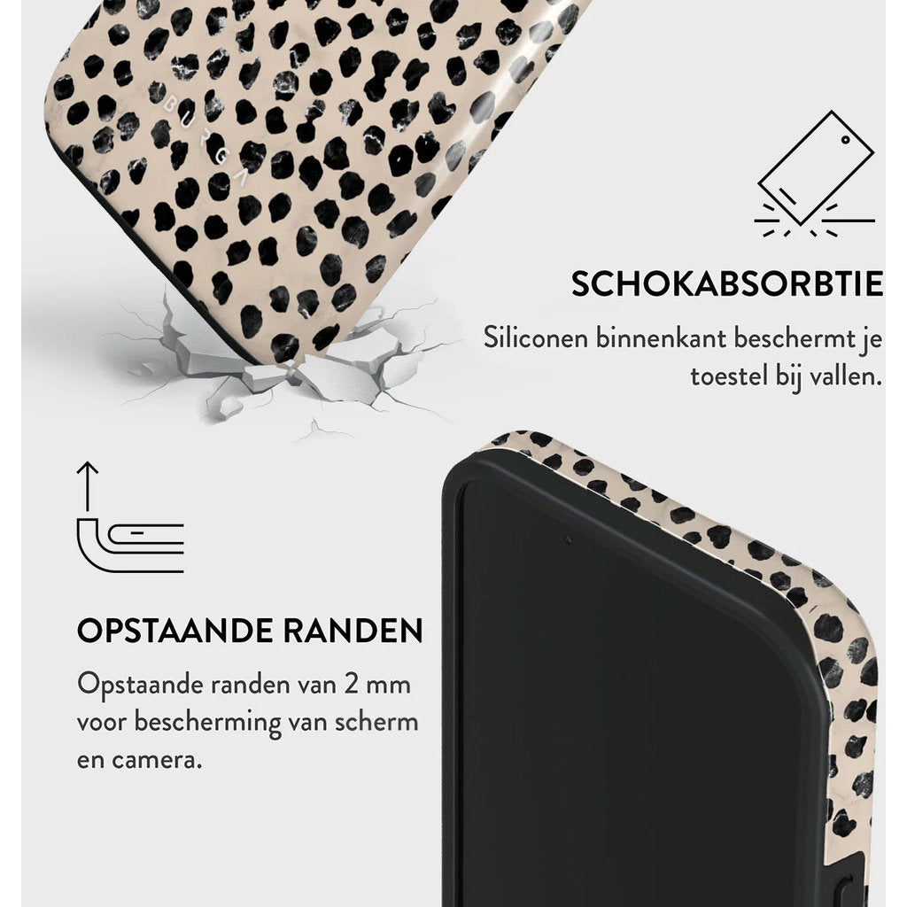 Burga Tough MagSafe Hülle Apple iPhone 15 - Almond Latte