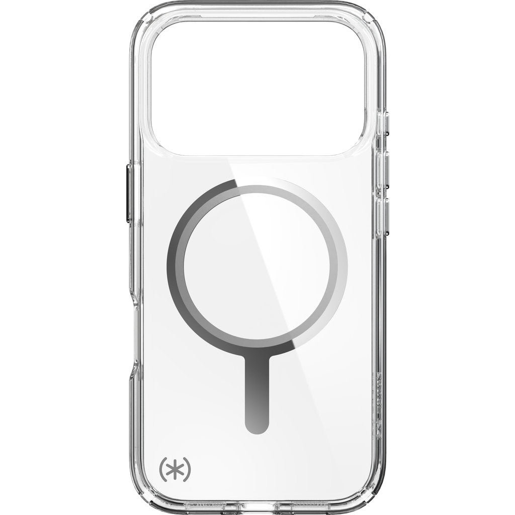 Speck Presidio Perfect Clear + MS Apple iPhone 17 Pro Clear - with Microban