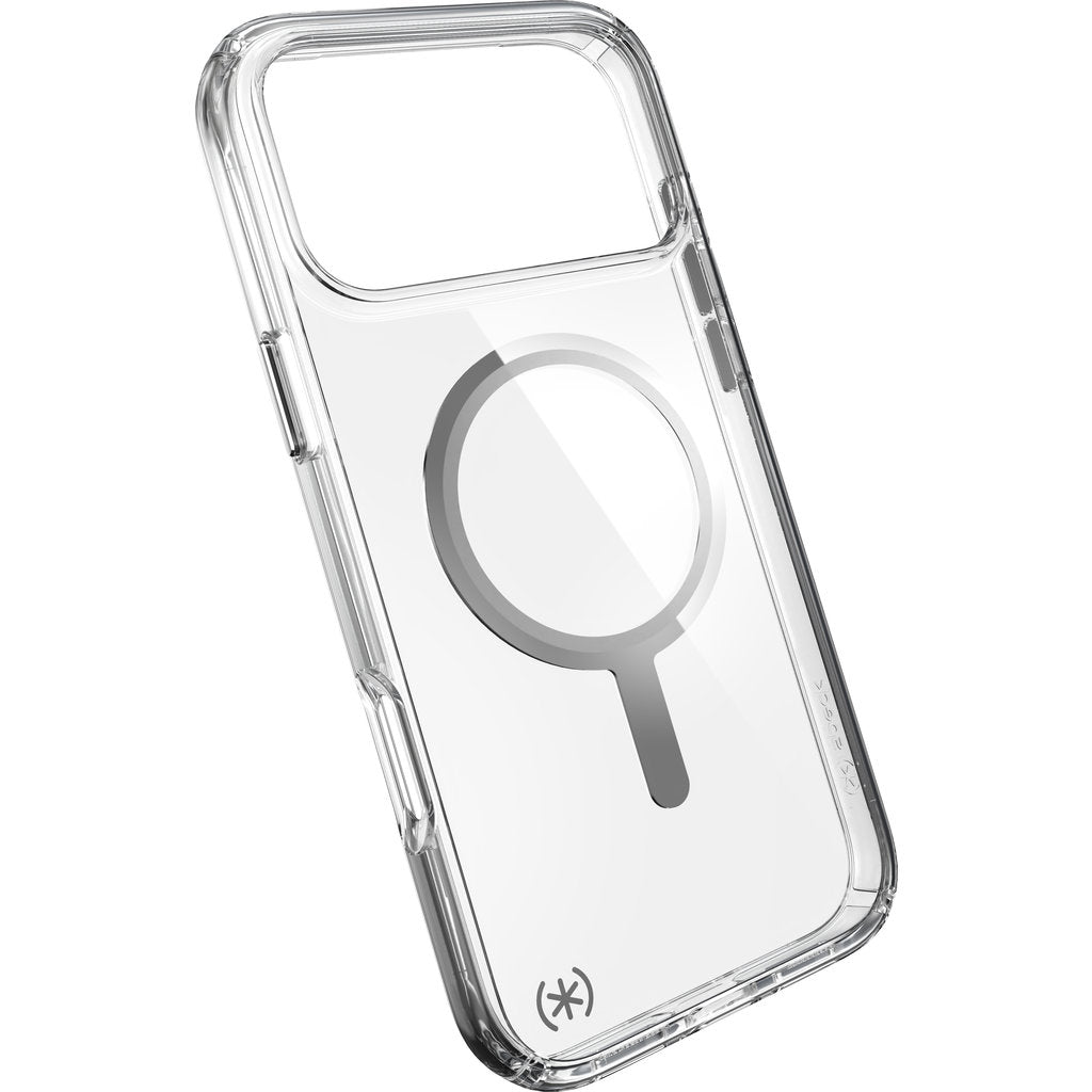 Speck Presidio Perfect Clear + MS Apple iPhone 17 Pro Max Clear - with Microban
