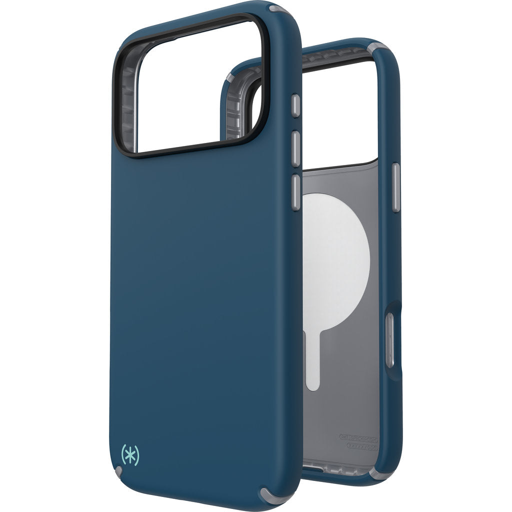 Speck Presidio2 Pro + MS Apple iPhone 17 Pro Max Deep Sea Blue - with Microban