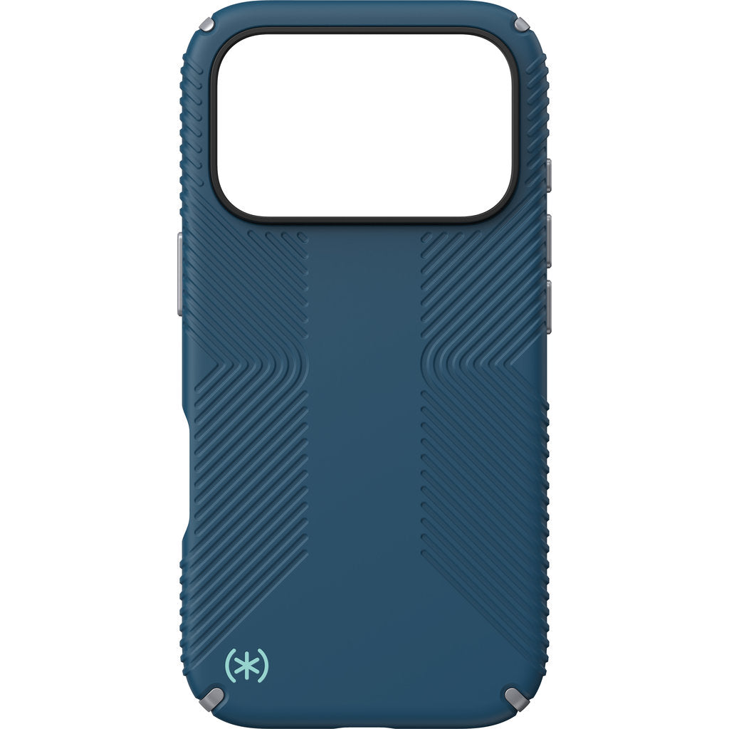 Speck Presidio2 Grip + MS Apple iPhone 17 Pro Deep Sea Blue - mit Microban