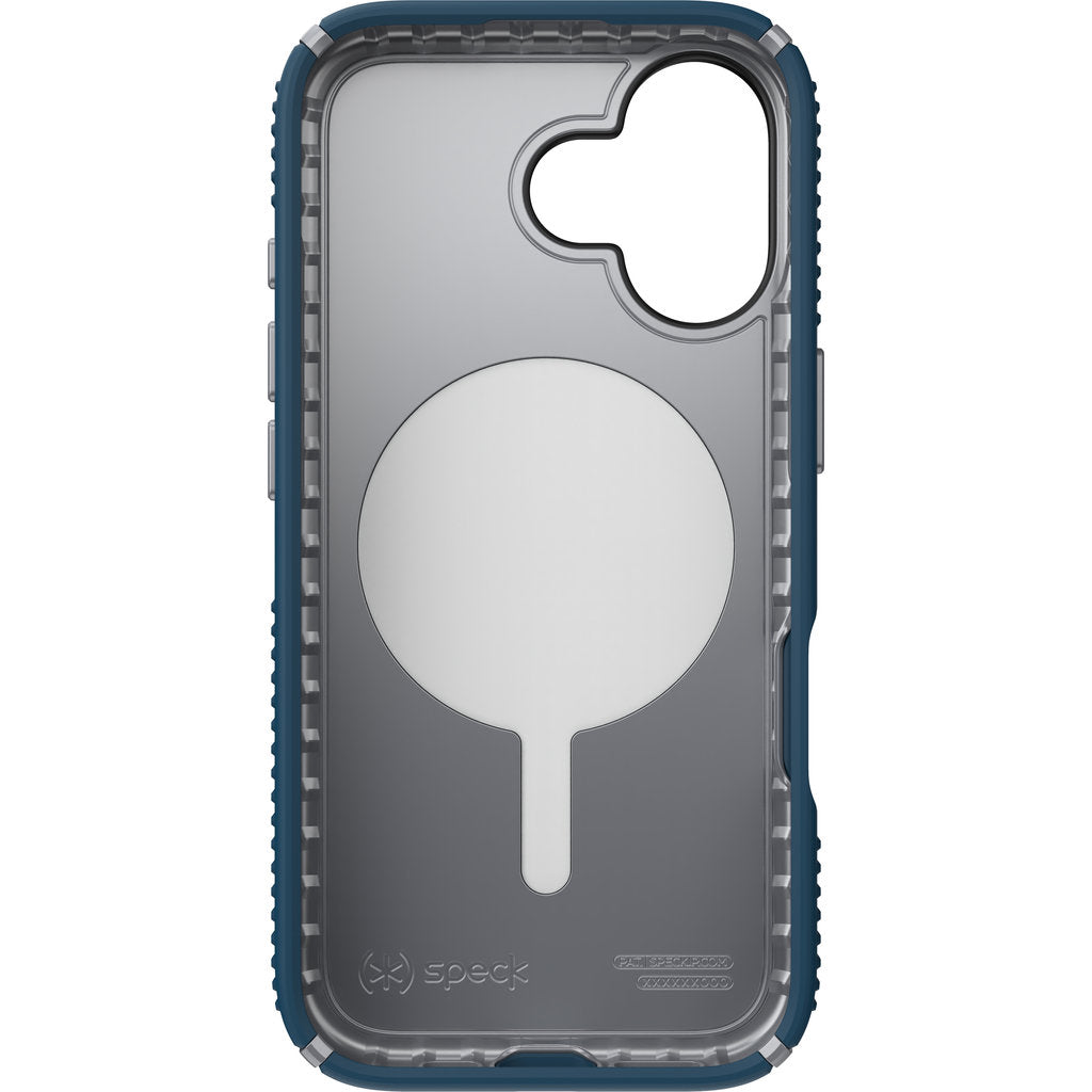 Speck Presidio2 Grip + MS Apple iPhone 17 Deep Sea Blue- with Microban
