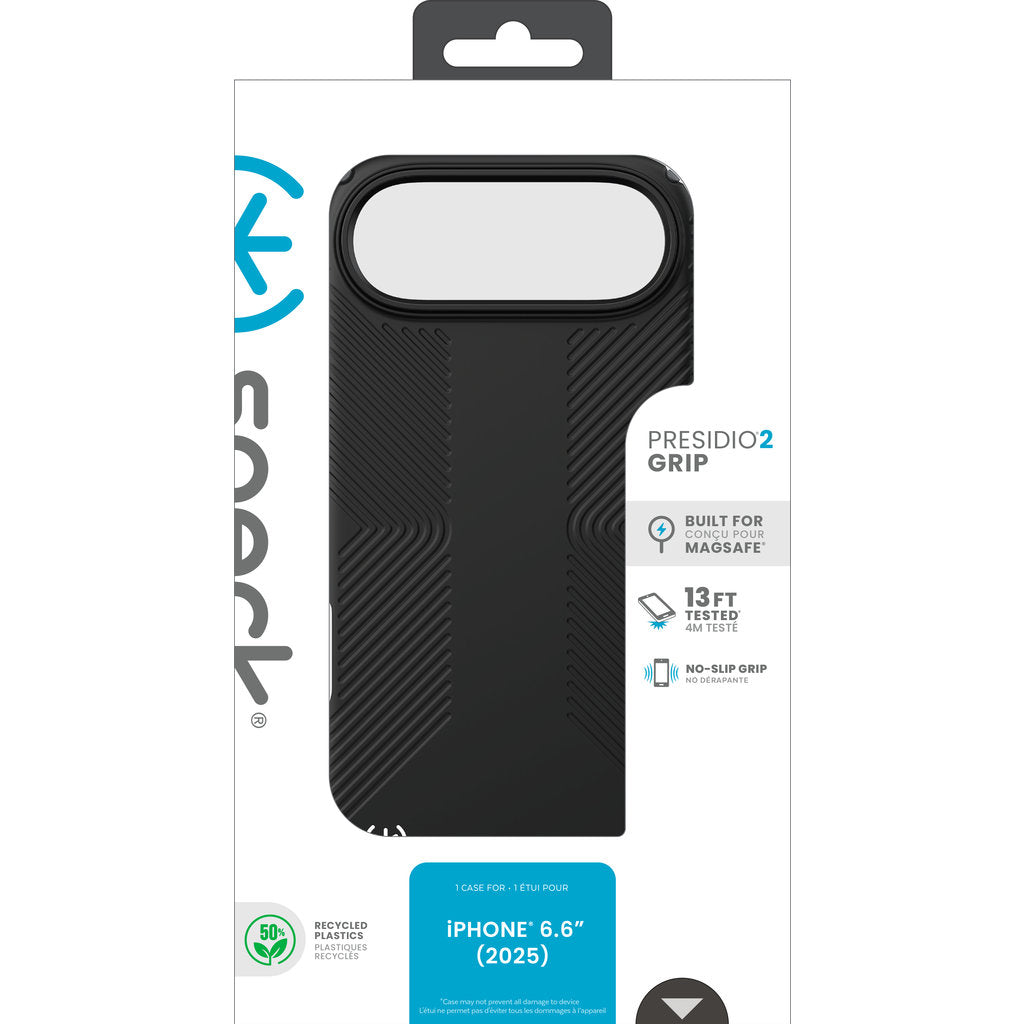 Speck Presidio2 Grip + MS Apple iPhone Air Schwarz - mit Microban
