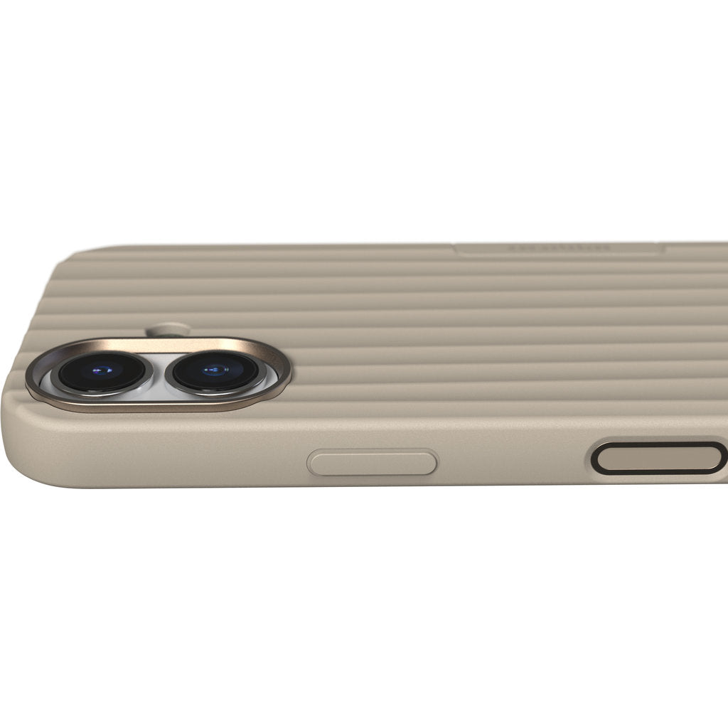 Nudient Bold MagSafe Case Apple iPhone 17 Linen Beige