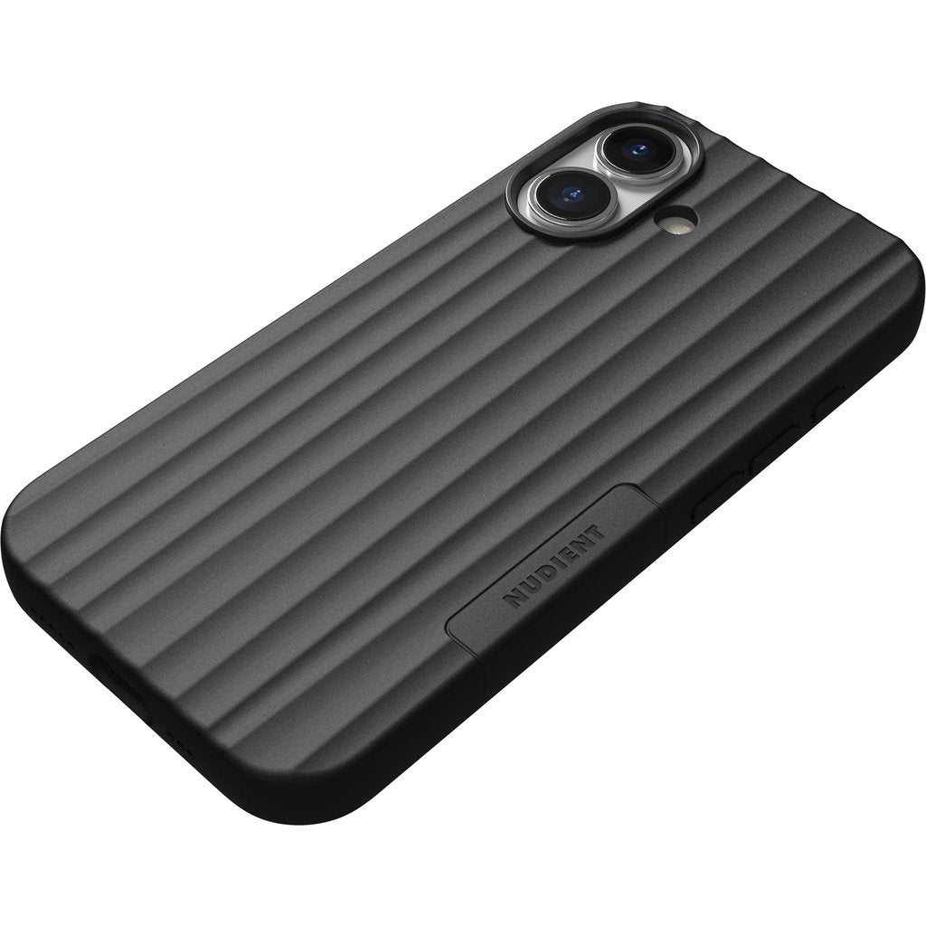 Nudient Bold MagSafe Case Apple iPhone 17 Charcoal Black