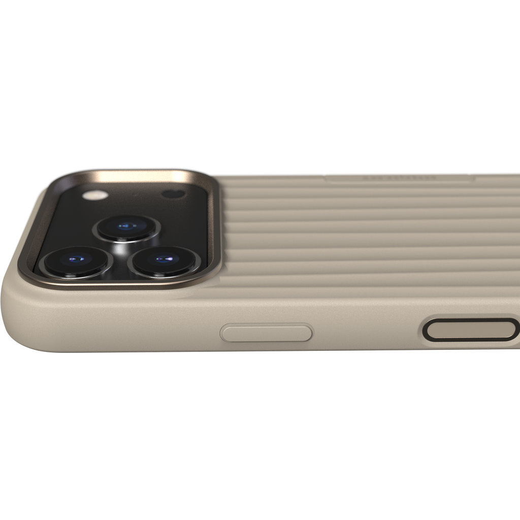 Nudient Bold MagSafe Case Apple iPhone 17 Pro Linen Beige