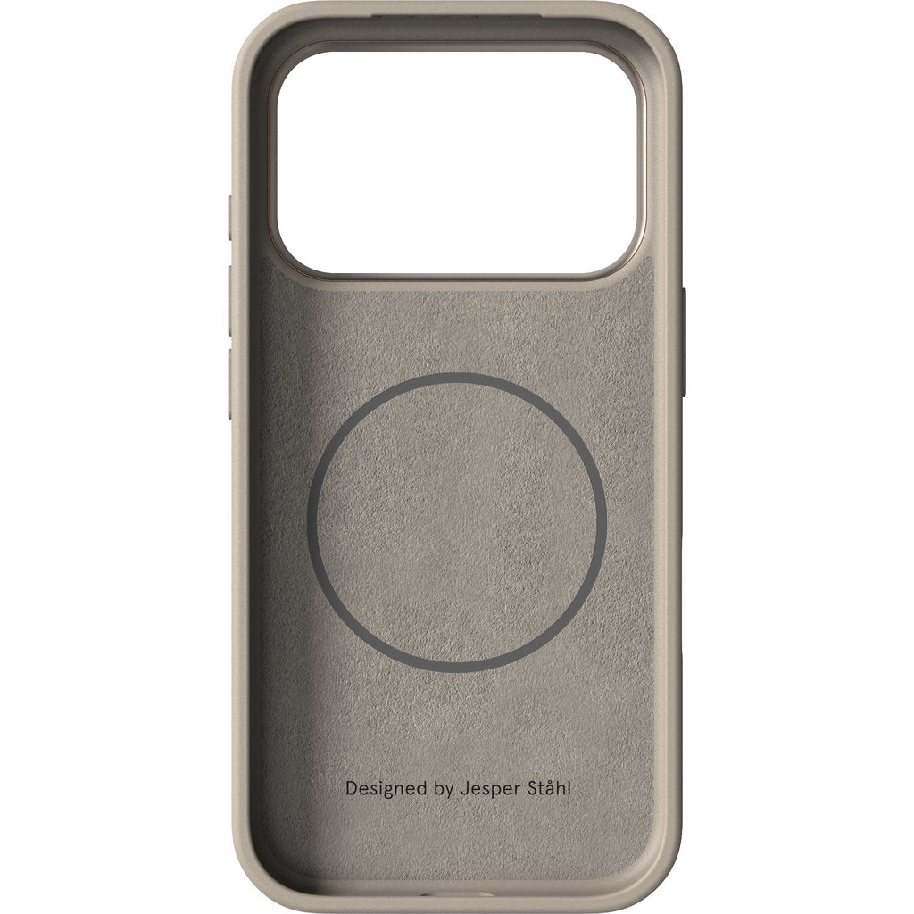 Nudient Bold MagSafe Case Apple iPhone 17 Pro Linen Beige