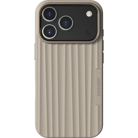 Nudient Bold MagSafe Case Apple iPhone 17 Pro Linen Beige
