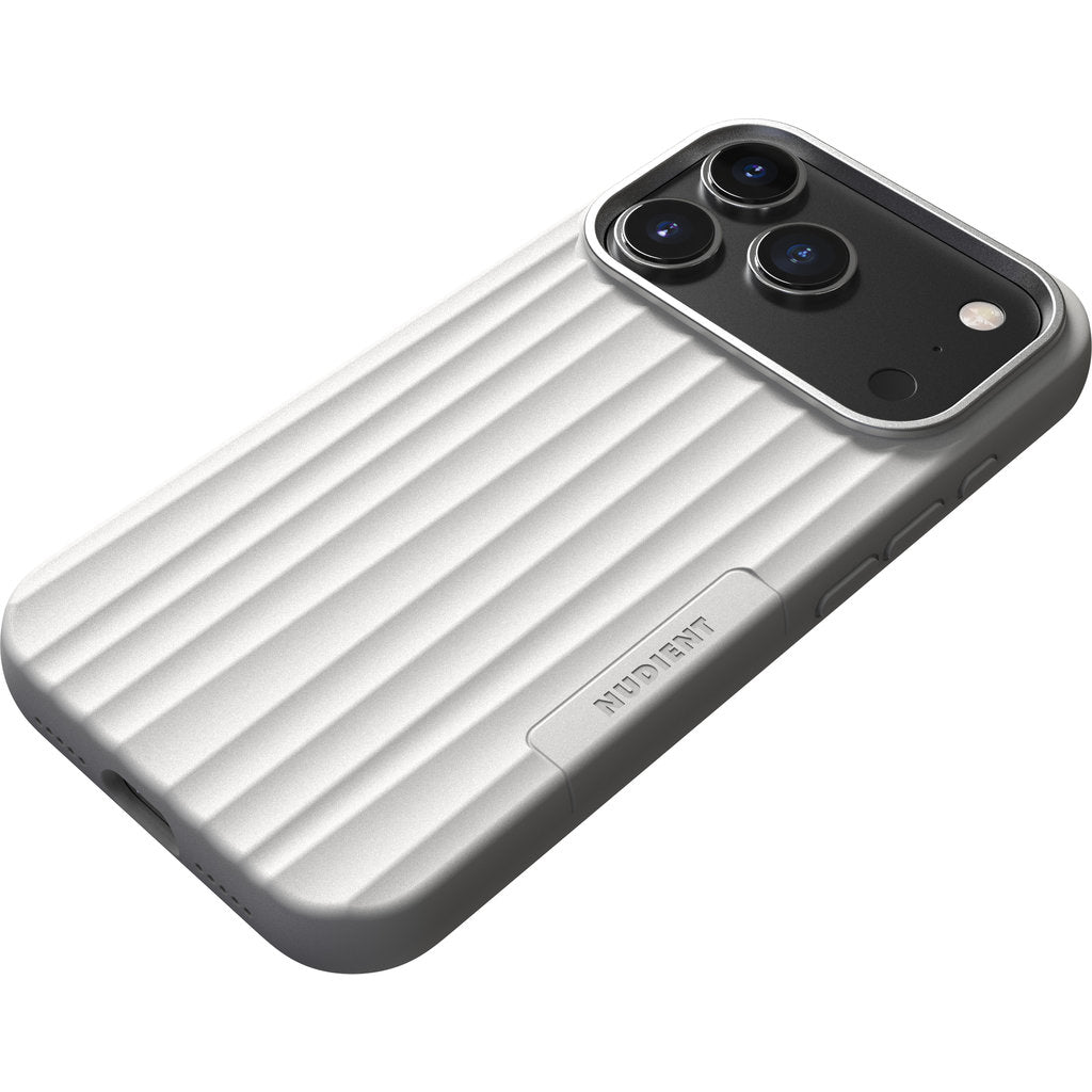 Nudient Bold MagSafe Case Apple iPhone 17 Pro Chalk White