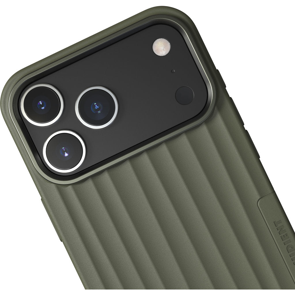Nudient Bold MagSafe Case Apple iPhone 17 Pro Max Olive Green