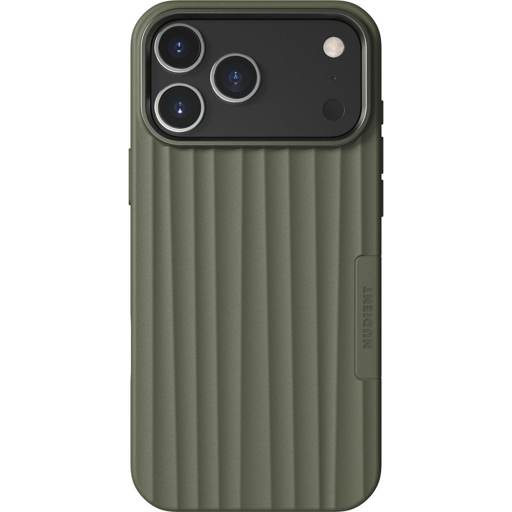 Nudient Bold MagSafe Case Apple iPhone 17 Pro Max Olive Green