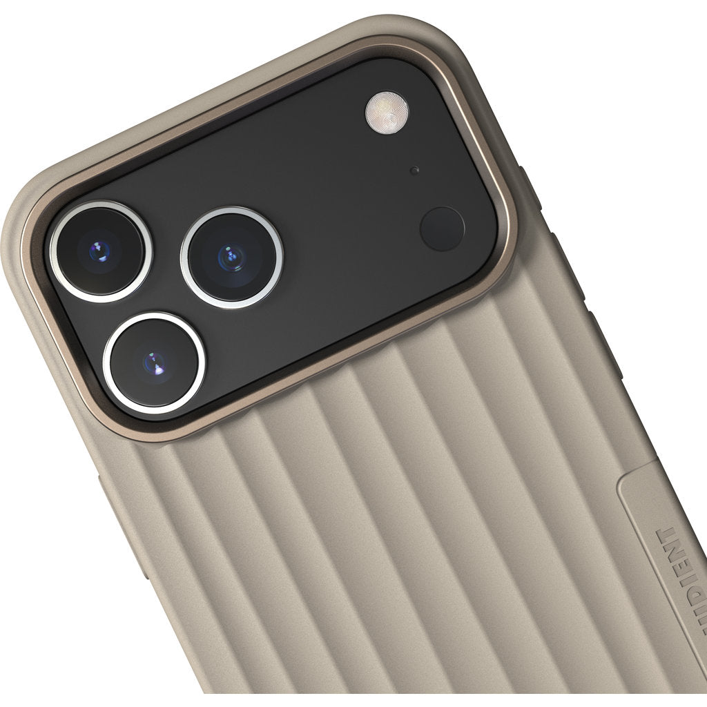 Nudient Bold MagSafe Case Apple iPhone 17 Pro Max Linen Beige