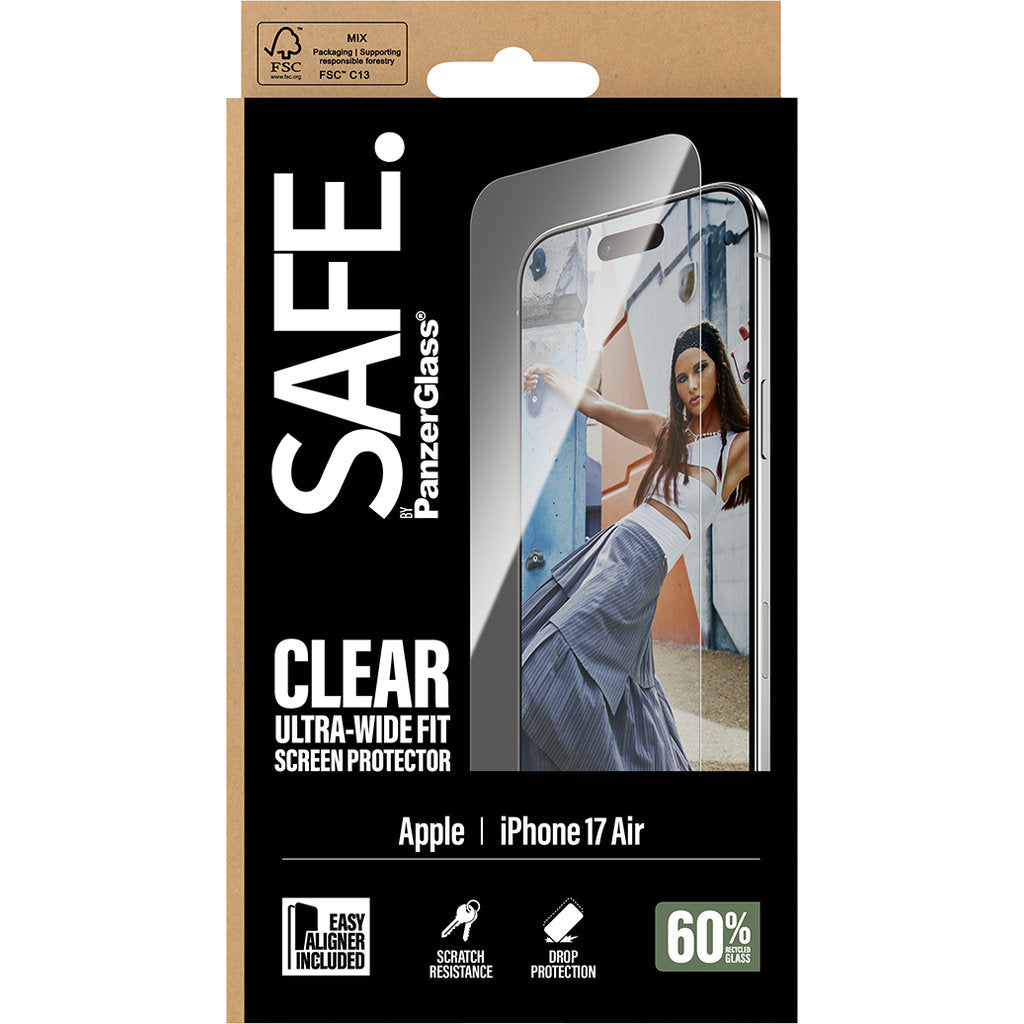 SAFE by Panzerglass Apple iPhone Air - Ultra-Wide-Fit