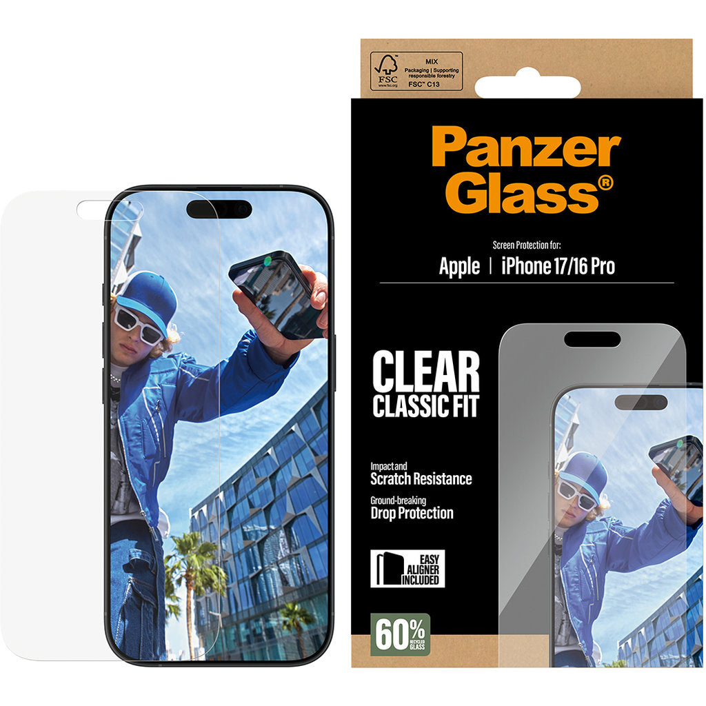 Panzerglass Apple iPhone 17/16 Pro - Classic Fit