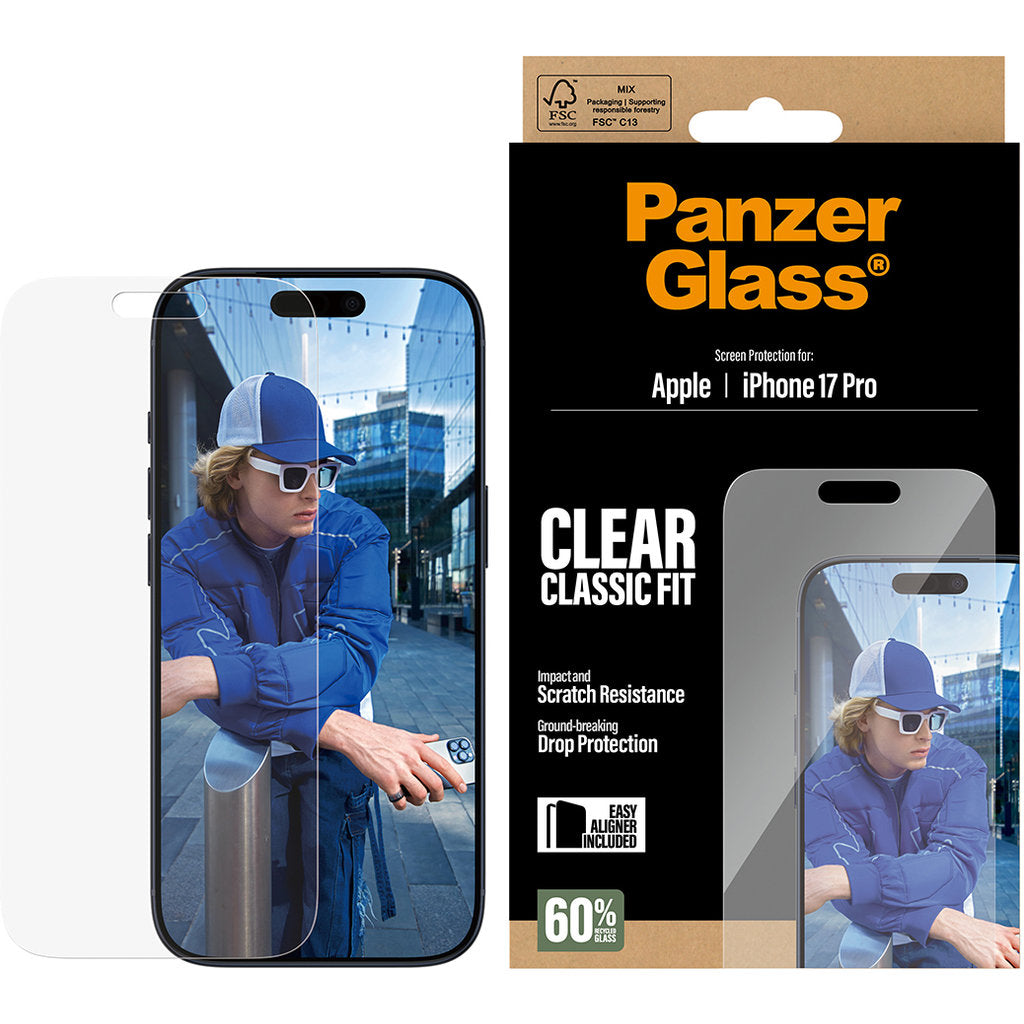 PanzerGlass Apple iPhone 17 Pro – Classic Fit