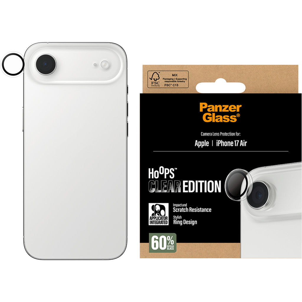 PanzerGlass Hoops Apple iPhone Air – Transparent