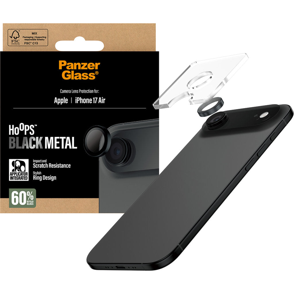 Panzerglass Hoops Apple iPhone 17 Air - Black