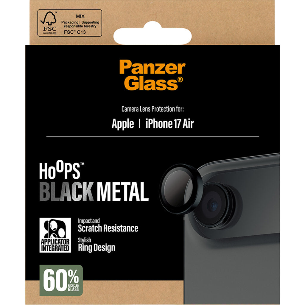 Panzerglass Hoops Apple iPhone 17 Air - Black
