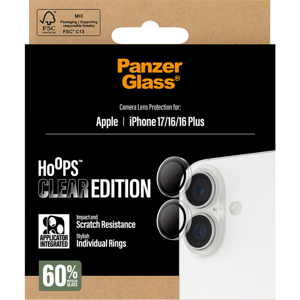 Panzerglass Hoops Apple iPhone 17 - Transparent