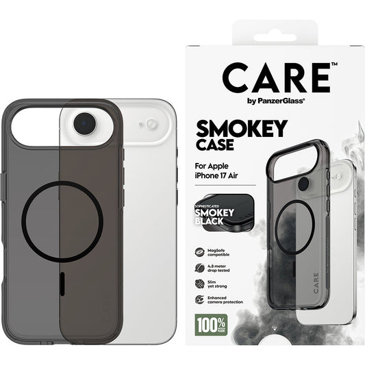 CARE by PanzerGlass Urban Explorer Smokey Black MagSafe iPhone 17 Air