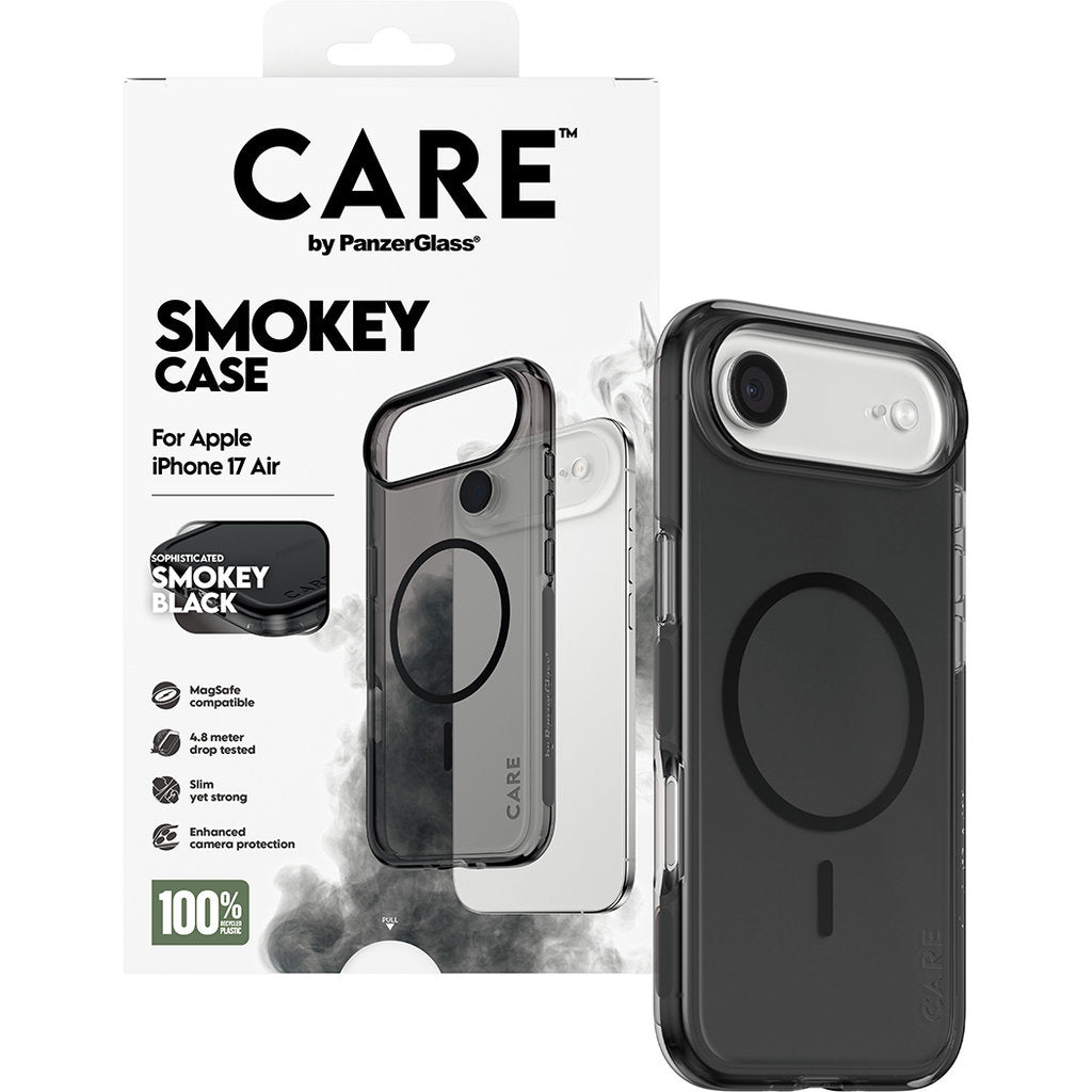 CARE by PanzerGlass Urban Explorer Smokey Black MagSafe iPhone 17 Air