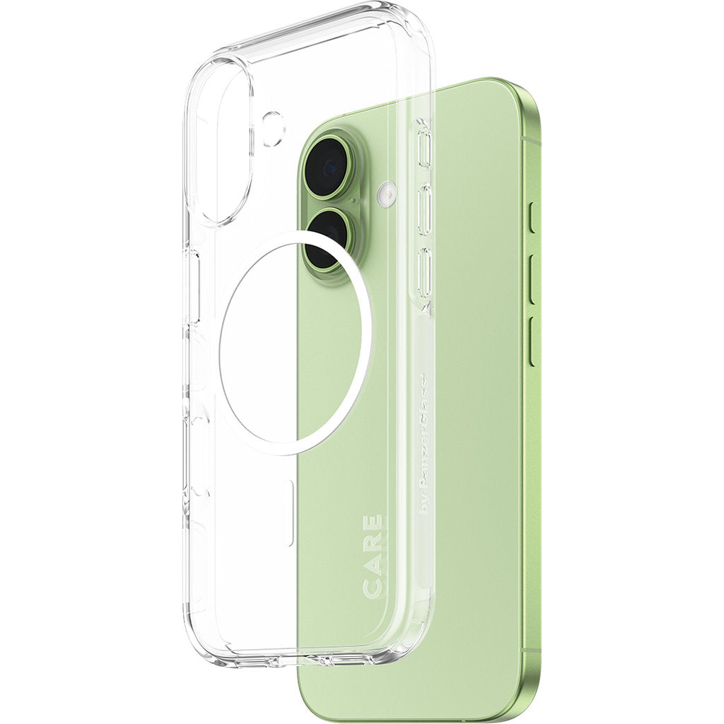 CARE by PanzerGlass Urban Explorer Transp. White MagSafe iPhone 17