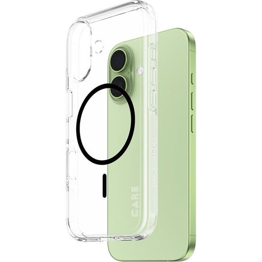 CARE by PanzerGlass Urban Explorer Transp. Black MagSafe iPhone 17