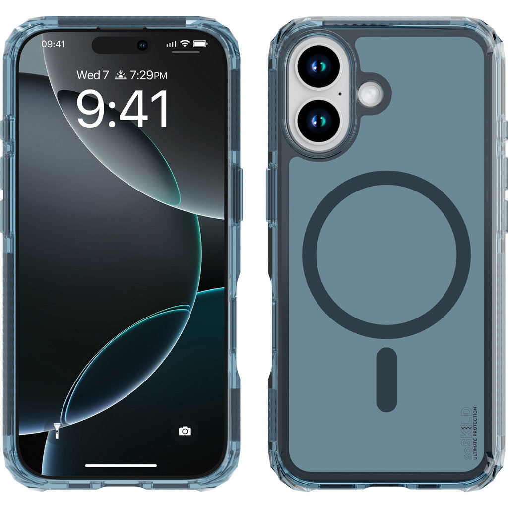 SoSkild Apple iPhone 17 Defend Case Magnetic Ring Smokey Grey
