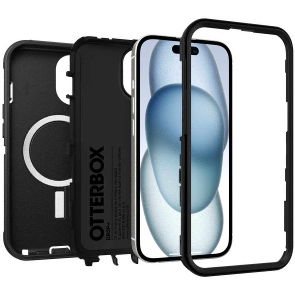 OtterBox Defender MagSafe Case Apple iPhone 17e/16e/15/14/13 Black