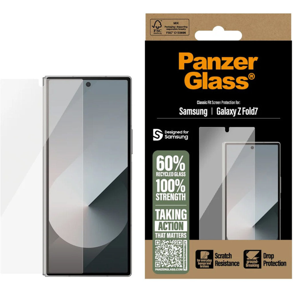 PanzerGlass Samsung Galaxy Z Fold7 Ultra-Wide Fit