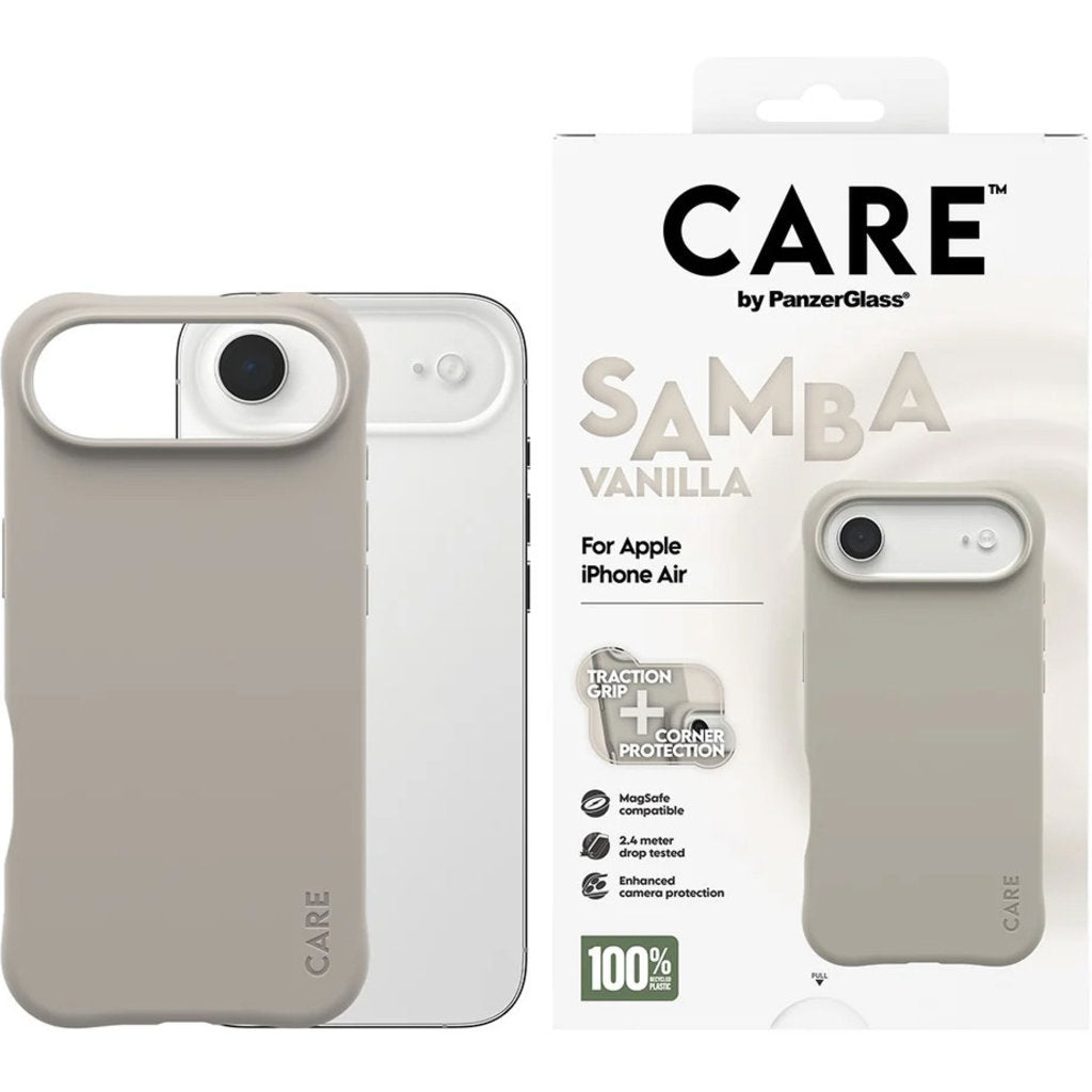 CARE by PanzerGlass Fashionable Case Samba Vanilla MagSafe iPhone 17 Air